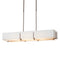 Exos Rectangular Pendant Light  option Natural Anna