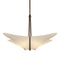 Kirigami 4 Lights Pendant Light  option Bronze