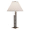 Metra Double Table Lamp  option Natural Iron