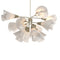 Mobius 12 Light Pendant Light  option Soft Gold