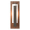 Vertical Bar Wall Sconce  option Dark Smoke