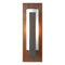Vertical Bar Wall Sconce  option Natural Iron