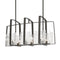 Arc Linear Pendant Light  option Dark Smoke