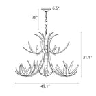 Caribou 9-Light Chandelier