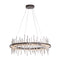 Cityscape Circular LED Pendant Light  option Dark Smoke