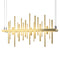 Cityscape Pendant Light  option Modern Brass