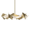 Crest Circular Pendant Light  option Modern Brass