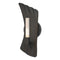 Crest Wall Sconce  option Black
