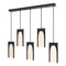 Cypress Linear LED Pendant Light  option Black