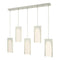 Cypress Linear LED Pendant Light  option Sterling