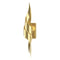 Flux Wall Sconce  option Modern Brass