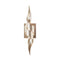 Flux Wall Sconce  option Soft Gold