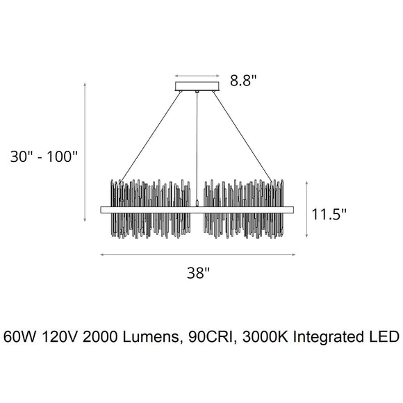 Gossamer Circular LED Pendant Light