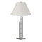 Metra Double Table Lamp  option Vintage Platinum