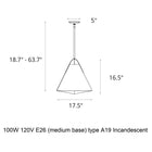 Mobius Pendant Light