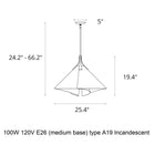Mobius Pendant Light