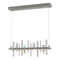 Solitude LED Pendant Light  option Sterling