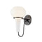 Adams Corner Wall Sconce  option Black Nickel