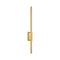 Bernard LED Wall Sconce  option Aged Brass