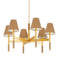 Lindenwood Chandelier  option 6 Lights