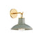 Pottersville Wall Sconce  option Aged Brass / Ceramic Moss Crackle