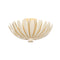 Whitfield Semi Flush Mount  option Cream Plaster