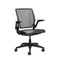 Diffrient World Task Chair  option Black Frame with Pinstripe Black Mesh / Standard Hard Caster