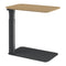 Float Micro Adjustable Side Table  option Bamboo / Carbon Black