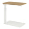 Float Micro Adjustable Side Table  option Bamboo / Cloud White