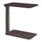 Float Micro Adjustable Side Table  option Garnet Burgundy Powder-Coated Paint / Garnet Burgundy