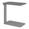 Float Micro Adjustable Side Table  option Stone Gray Natural Linoleum / Stone Gray
