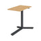 Float Mini Table  option Bamboo / Carbon Black