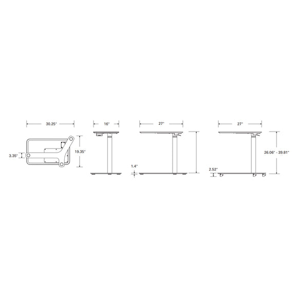 Humanscale Float Mini Table - 2Modern
