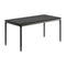 Float Quattro Work Desk  option Carbon Black