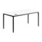 Float Quattro Work Desk  option Cloud White