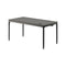 Float Quattro Work Desk with Cable Manager  option Stone Gray