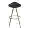 Sedeo Stool  option Maple / Polished Aluminum