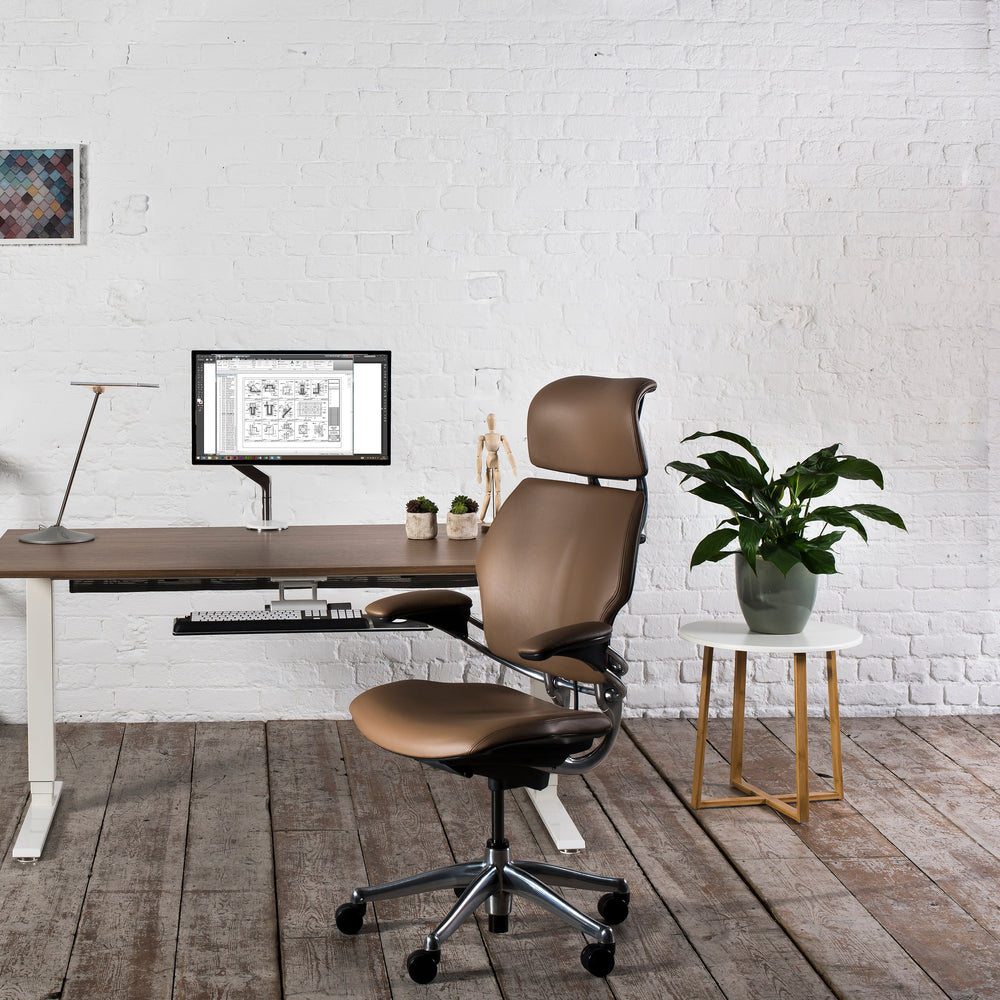 Freedom Headrest Leather Office Chair