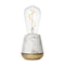 One Outdoor Portable Table Lamp  option White Marble