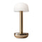 Two Outdoor Portable Table Lamp  option Gold Frosted
