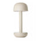 Two Outdoor Portable Table Lamp  option Ivory