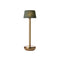 Air Indoor/Outdoor Portable Table Lamp  option Gold / Emerald Linen
