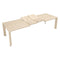 Finley Extendable Dining Table  option Double