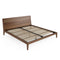 Laurent Upholstered Bed  option Slats Support