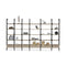 Slim Modular Shelves  option 404 Natural Oak / 7 Posts