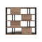 Wallride Wide Bookcase  option 4 Drawers / 2 Flap Doors / 4 Steel Boxes