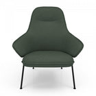 Wolfgang High Back Lounge Chair with Metal Leg