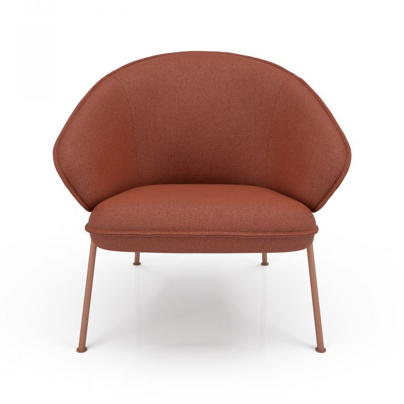 Wolfgang Lounge Armchair with Metal Leg