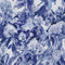 Hydrangea Garden Wallpaper Sample Swatch  option Blue Lapis / Eco Embossed Unpasted