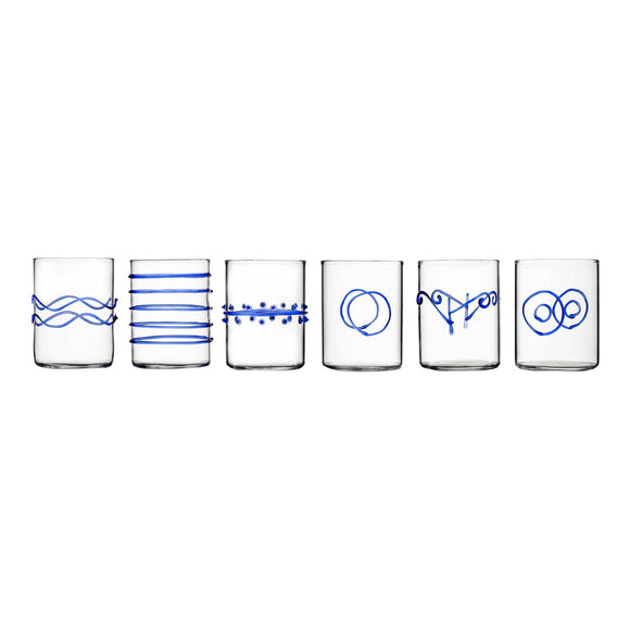 Deco 6-Piece Water Assorted